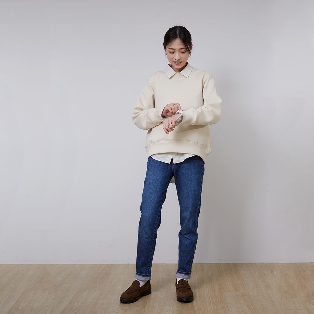 【水洗平織布】長袖襯衫