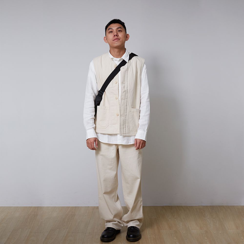 【吉貝木棉】二重紗織長袖襯衫